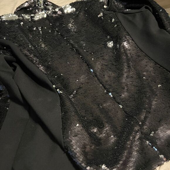 Evy's Tree Black Blazer with Sparkle Finish - Picture 9 of 9